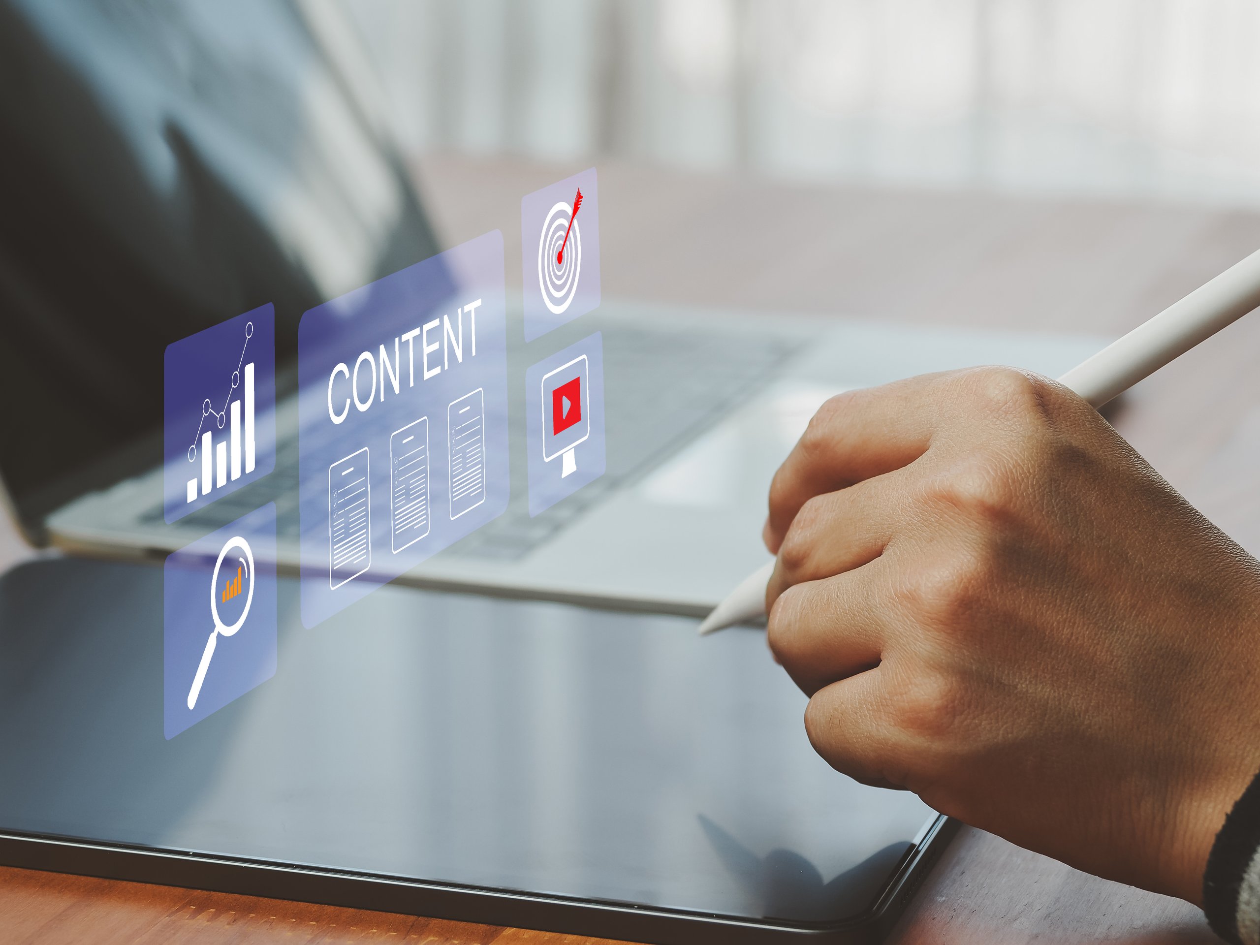 Digital marketing analytics and content strategy planning